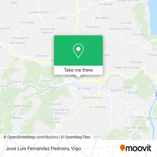 José Luis Fernández Pedreira map