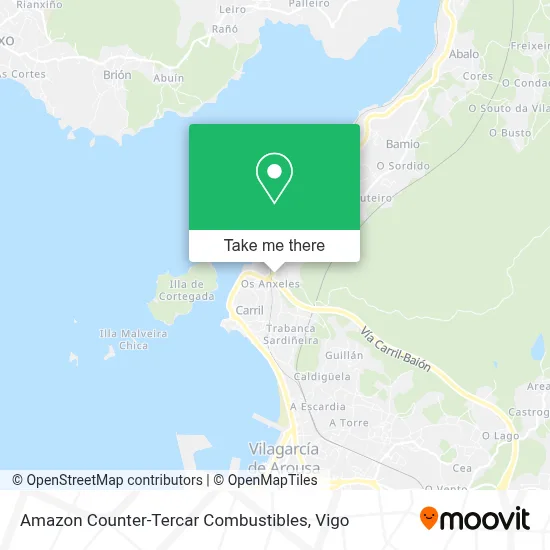 Amazon Counter-Tercar Combustibles map