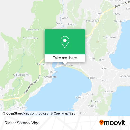 Riazor Sótano map