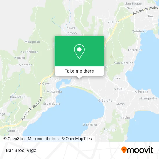 Bar Bros map