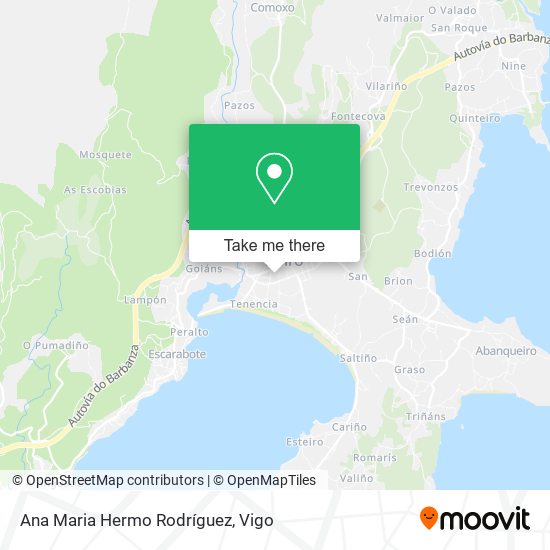 Ana Maria Hermo Rodríguez map