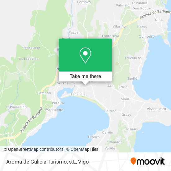 Aroma de Galicia Turismo, s.L map