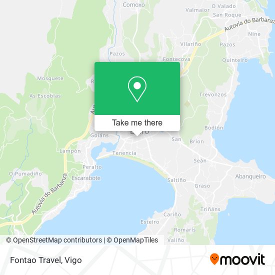 Fontao Travel map