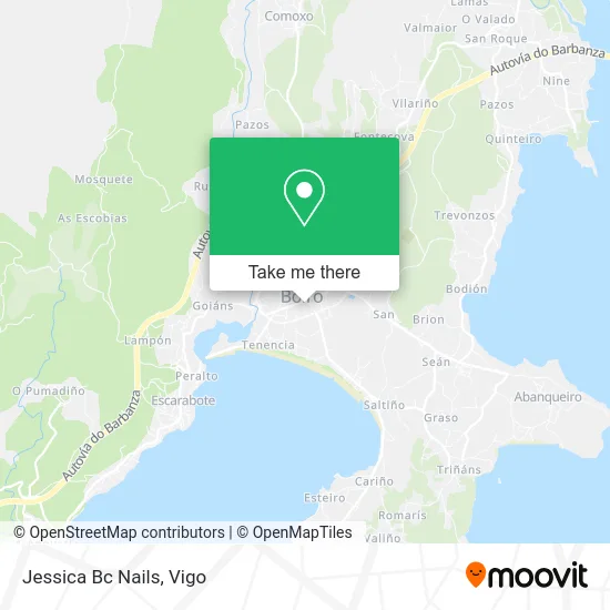 Jessica Bc Nails map