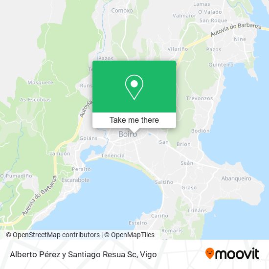 Alberto Pérez y Santiago Resua Sc map