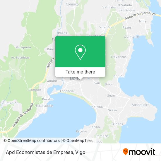 Apd Economistas de Empresa map