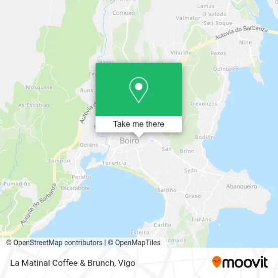 La Matinal Coffee & Brunch map