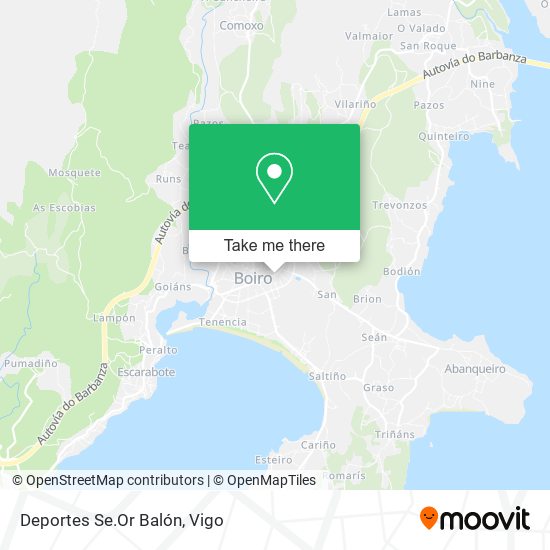 Deportes Se.Or Balón map