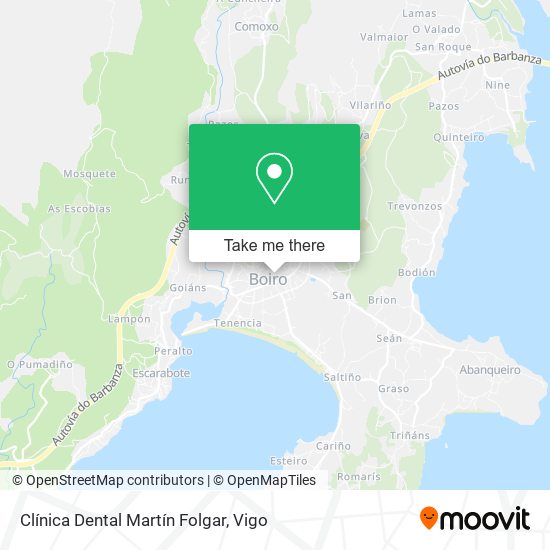 Clínica Dental Martín Folgar map