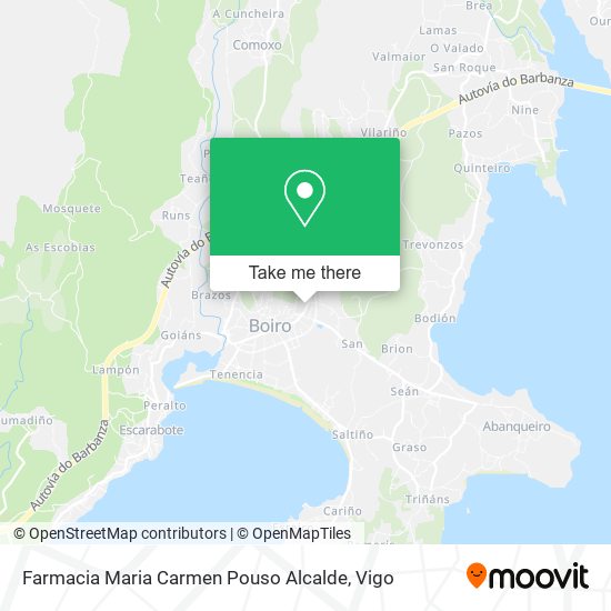 Farmacia Maria Carmen Pouso Alcalde map