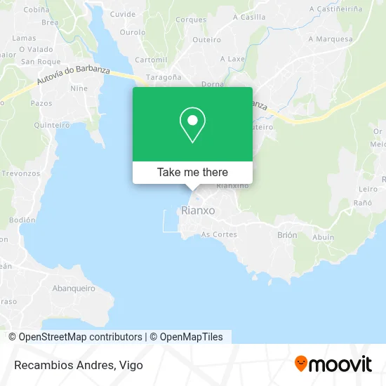 Recambios Andres map