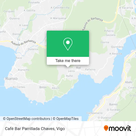 Café Bar Parrillada Chaves map