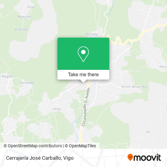 Cerrajería José Carballo map