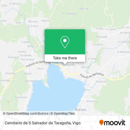 Cemiterio de S Salvador de Taragoña map