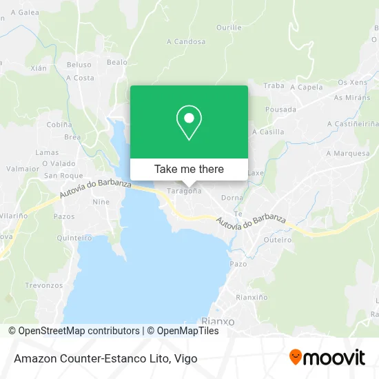 Amazon Counter-Estanco Lito map