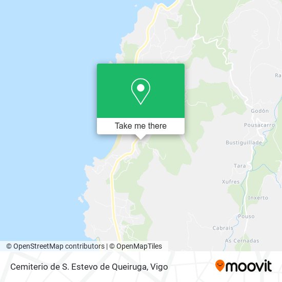 Cemiterio de S. Estevo de Queiruga map