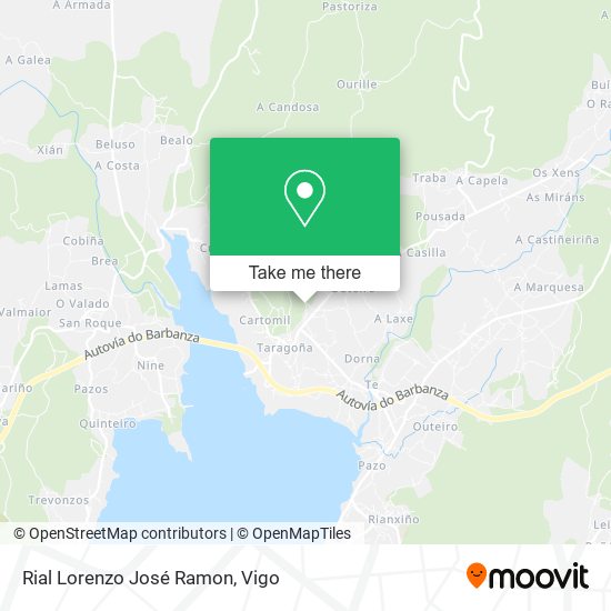 Rial Lorenzo José Ramon map