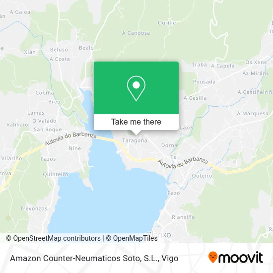 Amazon Counter-Neumaticos Soto, S.L. map