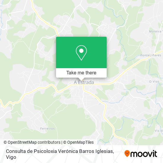 Consulta de Psicoloxia Verónica Barros Iglesias map