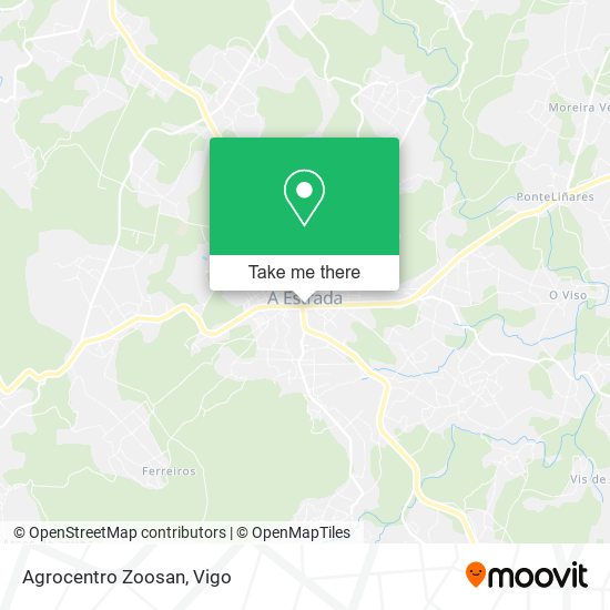 Agrocentro Zoosan map