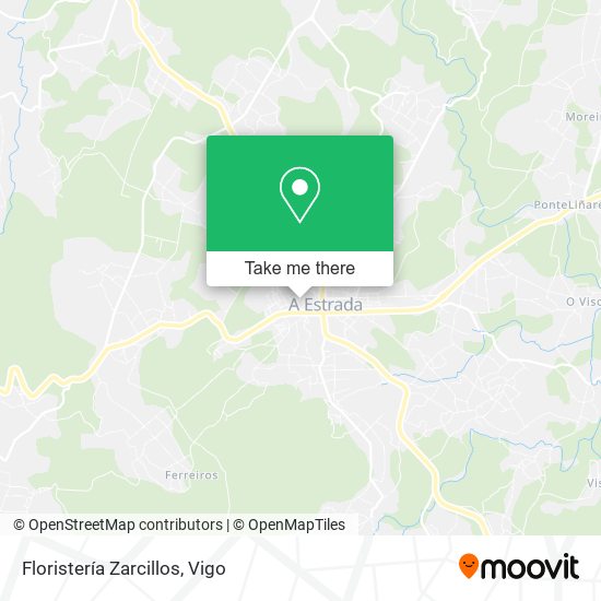 Floristería Zarcillos map