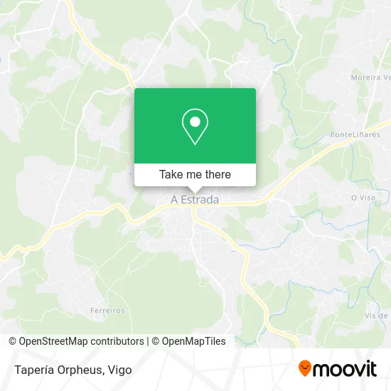 Tapería Orpheus map