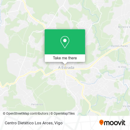 Centro Dietético Los Arces map