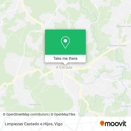 Limpiezas Castedo e Hijos map
