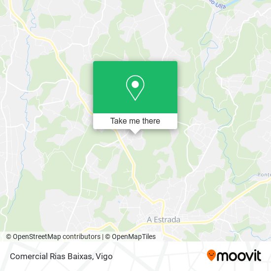 mapa Comercial Rias Baixas