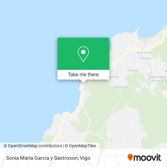 Sonia Maria Garcia y Sastroson map