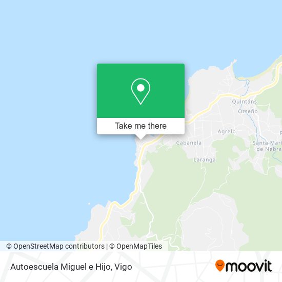 Autoescuela Miguel e Hijo map