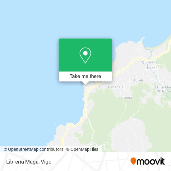 Librería Maga map