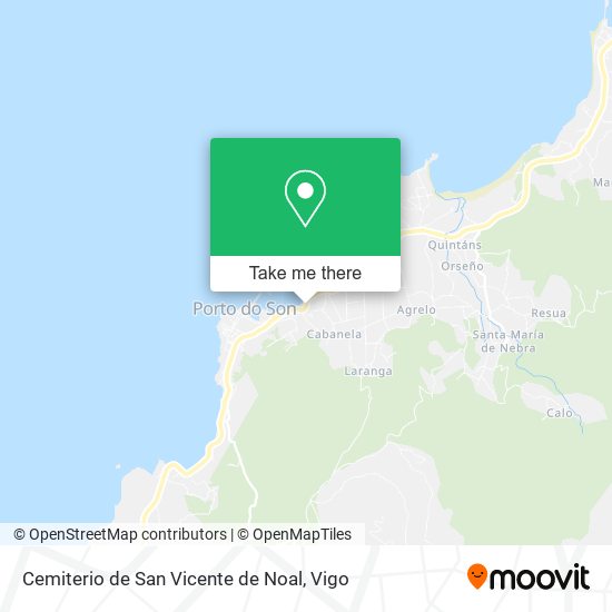 Cemiterio de San Vicente de Noal map