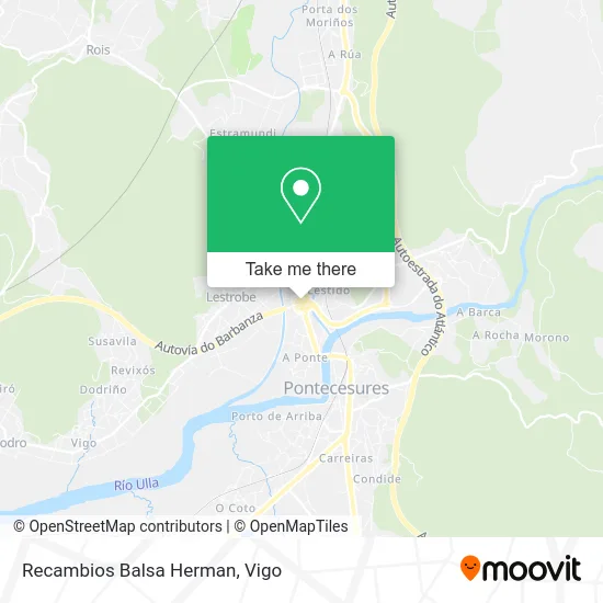 Recambios Balsa Herman map