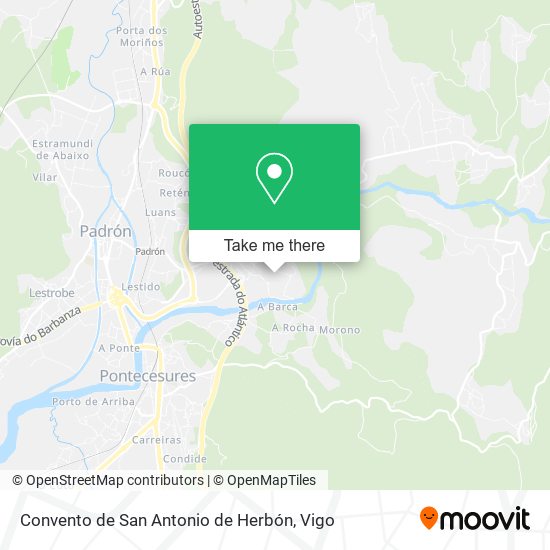 Convento de San Antonio de Herbón map