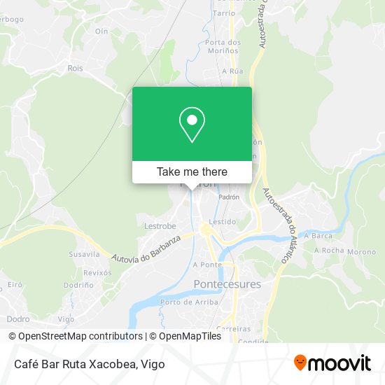 Café Bar Ruta Xacobea map