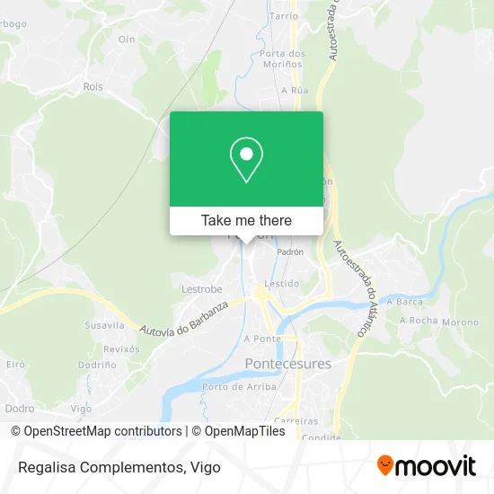 Regalisa Complementos map