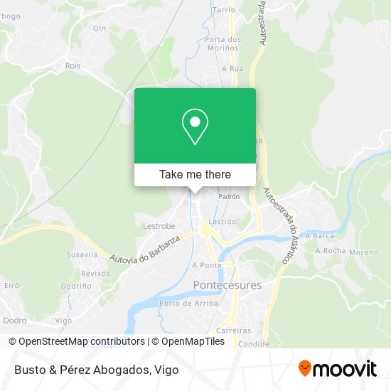 Busto & Pérez Abogados map