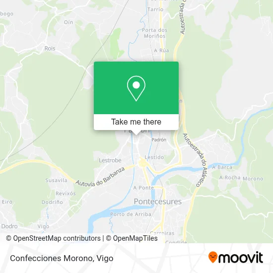 Confecciones Morono map