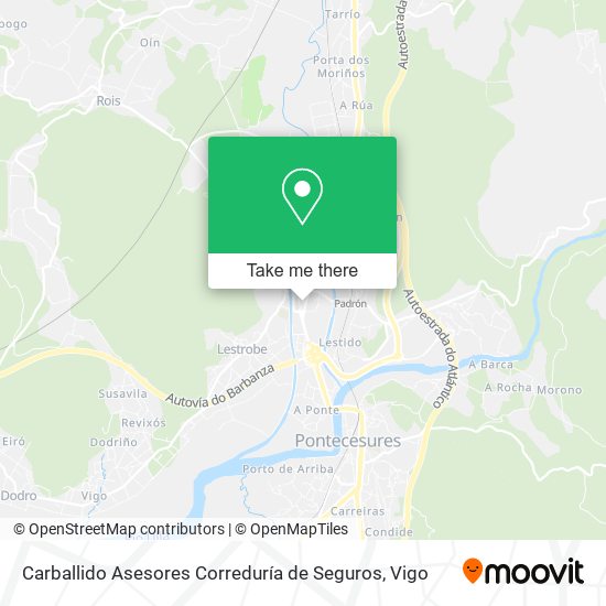 Carballido Asesores Correduría de Seguros map