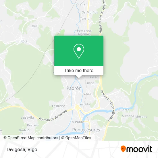 Tavigosa map