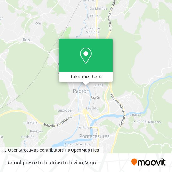 Remolques e Industrias Induvisa map