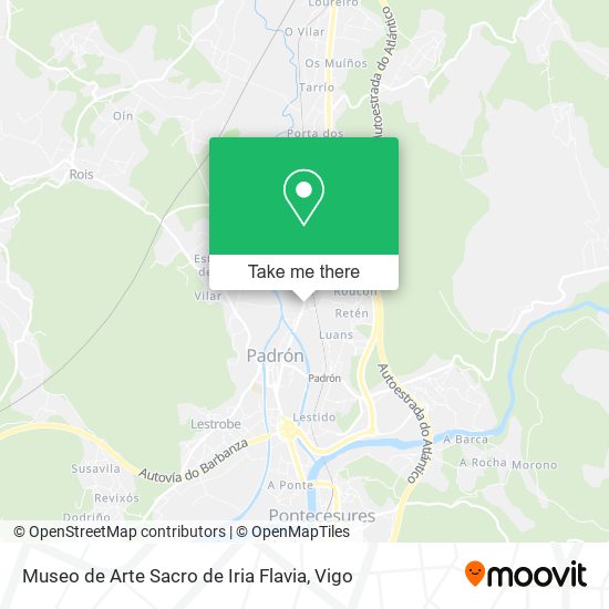 Museo de Arte Sacro de Iria Flavia map
