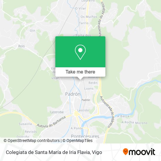 Colegiata de Santa María de Iria Flavia map