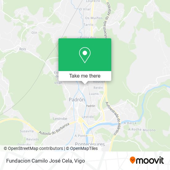Fundacion Camilo José Cela map