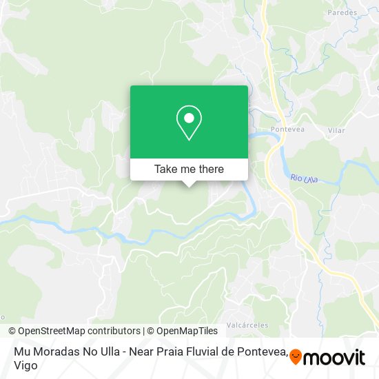 Mu Moradas No Ulla - Near Praia Fluvial de Pontevea map