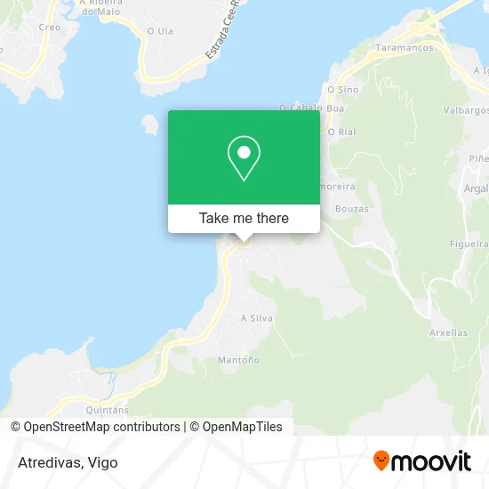 Atredivas map