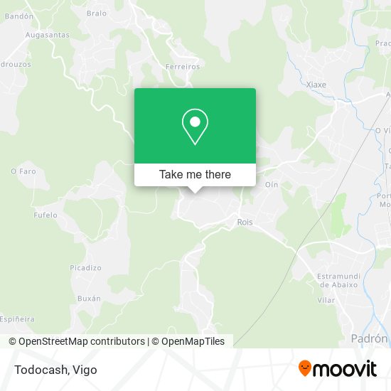 Todocash map