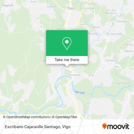 Escribano Cajaraville Santiago map