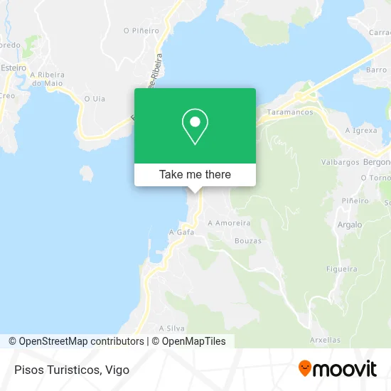 Pisos Turisticos map